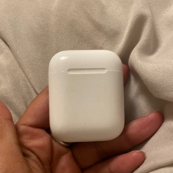 Empty airpod case